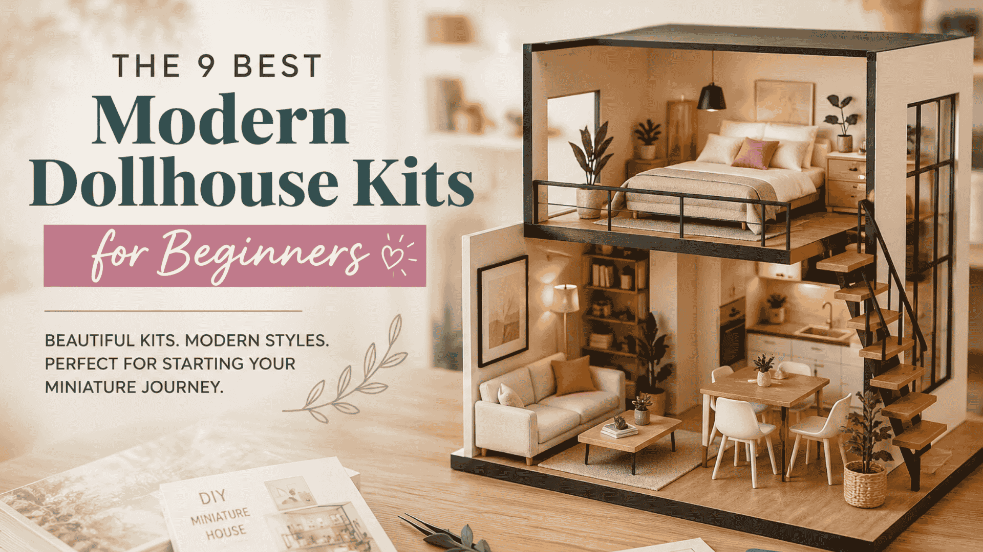 9 best modern dollhouse kits for beginners