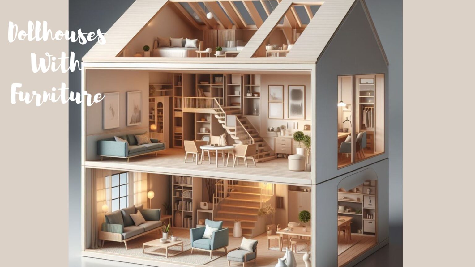 Miniature Wonderland Handmade Dollhouses With Furniture For The