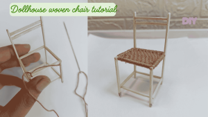 dollhouse woven chair tutorial form matches