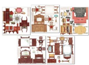 Printable Dollhouse Furniture Patterns: From Pixels to Miniature Magic!