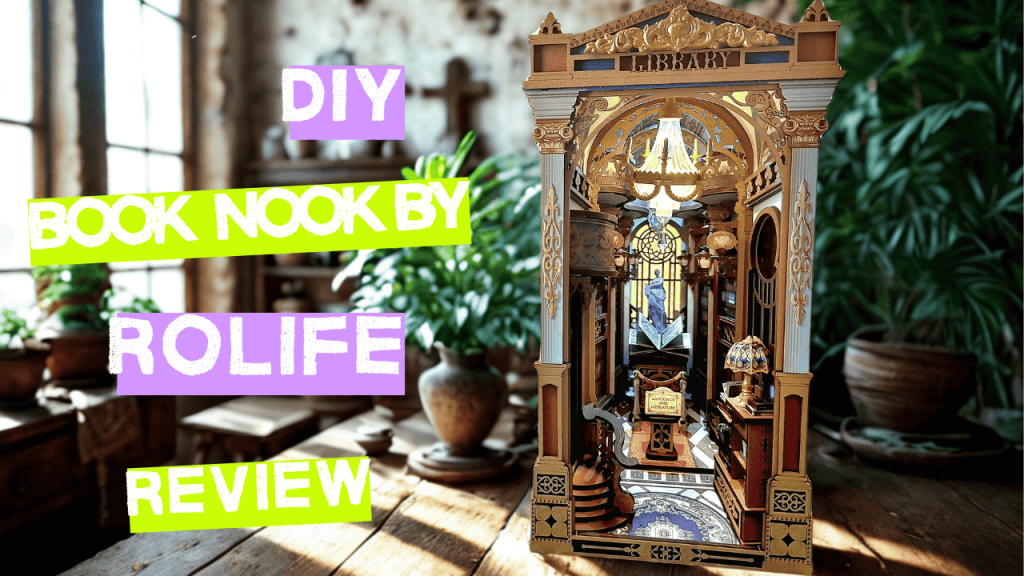 Rolife Golden Library Book Nook Review: My Honest Experience After Building It Rolife Golden Library Book Nook Review