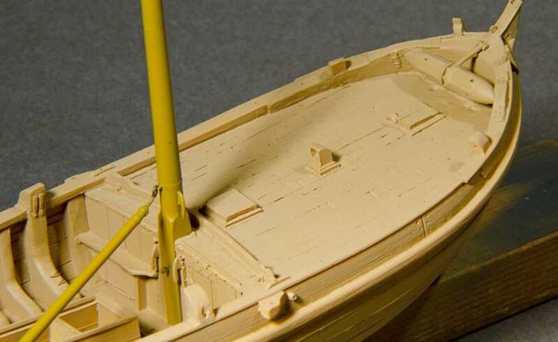 boat unpainted